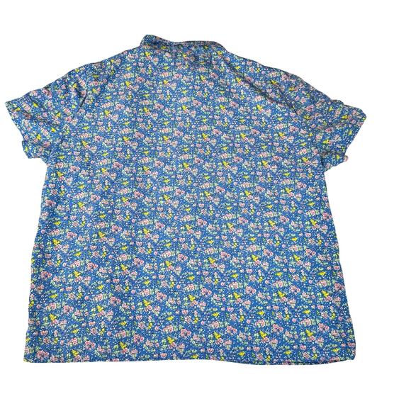 Vintage Haband American Sweetheart Floral Button Shirt 2X Pockets - Picture 4 of 4